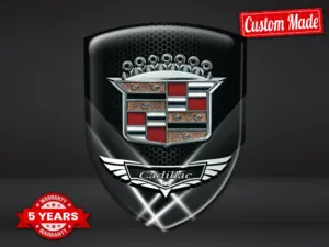 Cadillac Logos Auto Résistants Max Sport Chic Édition